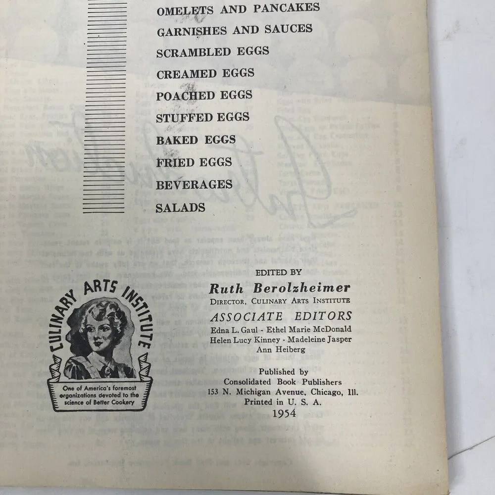 N/A vintage culinary